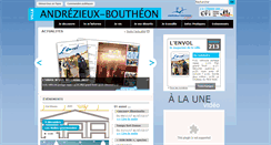 Desktop Screenshot of andrezieux-boutheon.com