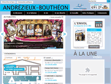 Tablet Screenshot of andrezieux-boutheon.com